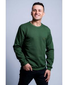 MOLETOM MASCULINO VERDE TAMANHO G