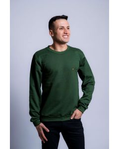 MOLETOM MASCULINO VERDE TAMANHO XG