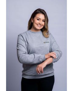 MOLETOM FEMININO CINZA TAMANHO P