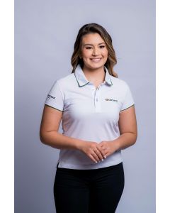 POLO MC FEMININA BRANCA XG