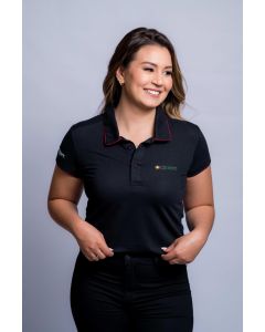 POLO MC FEMININA PRETA GG
