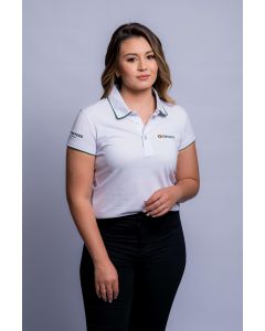 POLO MC FEMININA BRANCA GG