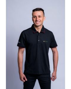 POLO MC MASCULINA PRETA P
