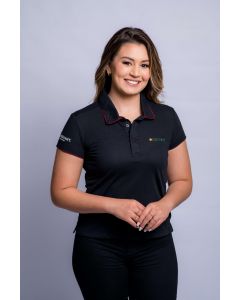 POLO MC FEMININA PRETA XG1