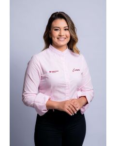 CAMISA SOCIAL FEMININA ROSA M (14-138-2F)