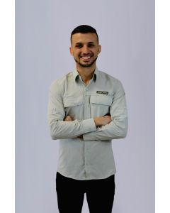 CAMISA ML MASC CASA CAMERA CINZA P