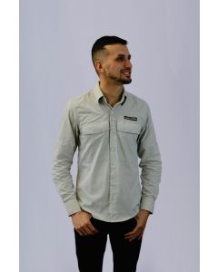 CAMISA ML MASC CASA CAMERA CINZA GG