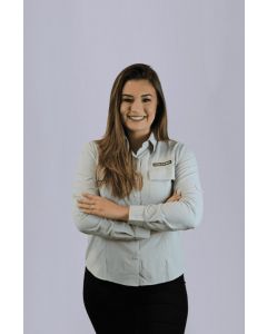 CAMISA ML FEM CASA CAMERA CINZA GG