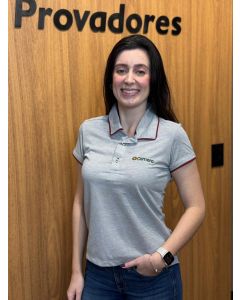 POLO MC FEMININA CINZA MESCLA P