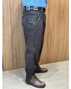 BOMBACHA MASC MARROM 38