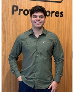 CAMISA ML CF MASC VERDE ESCURO M