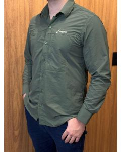 CAMISA ML CF MASC VERDE ESCURO GG