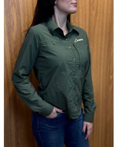 CAMISA ML CF FEM VERDE ESCURO XG2