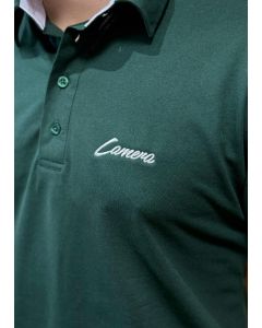 POLO MC MASCULINA VERDE ESCURO M